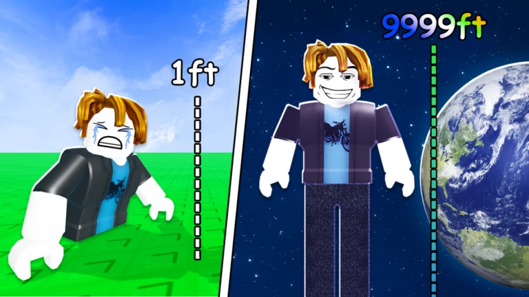 Get Tall and Fall - Grow from 1 ft to 997,582,631 ft